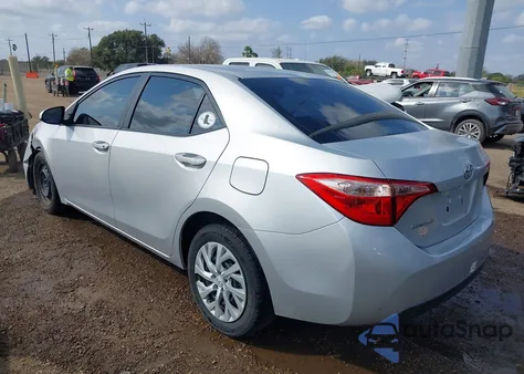 2017 Toyota Corolla Le from USA, damaged, VIN 5YFBURHE9HP676353